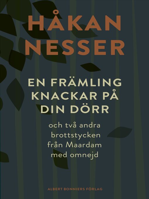 Title details for En främling knackar på din dörr by Håkan Nesser - Available